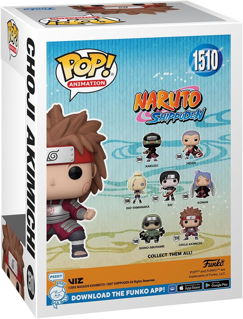 Funko Pop! Naruto Shippuden - Choji Akimichi Figura Coleccionable