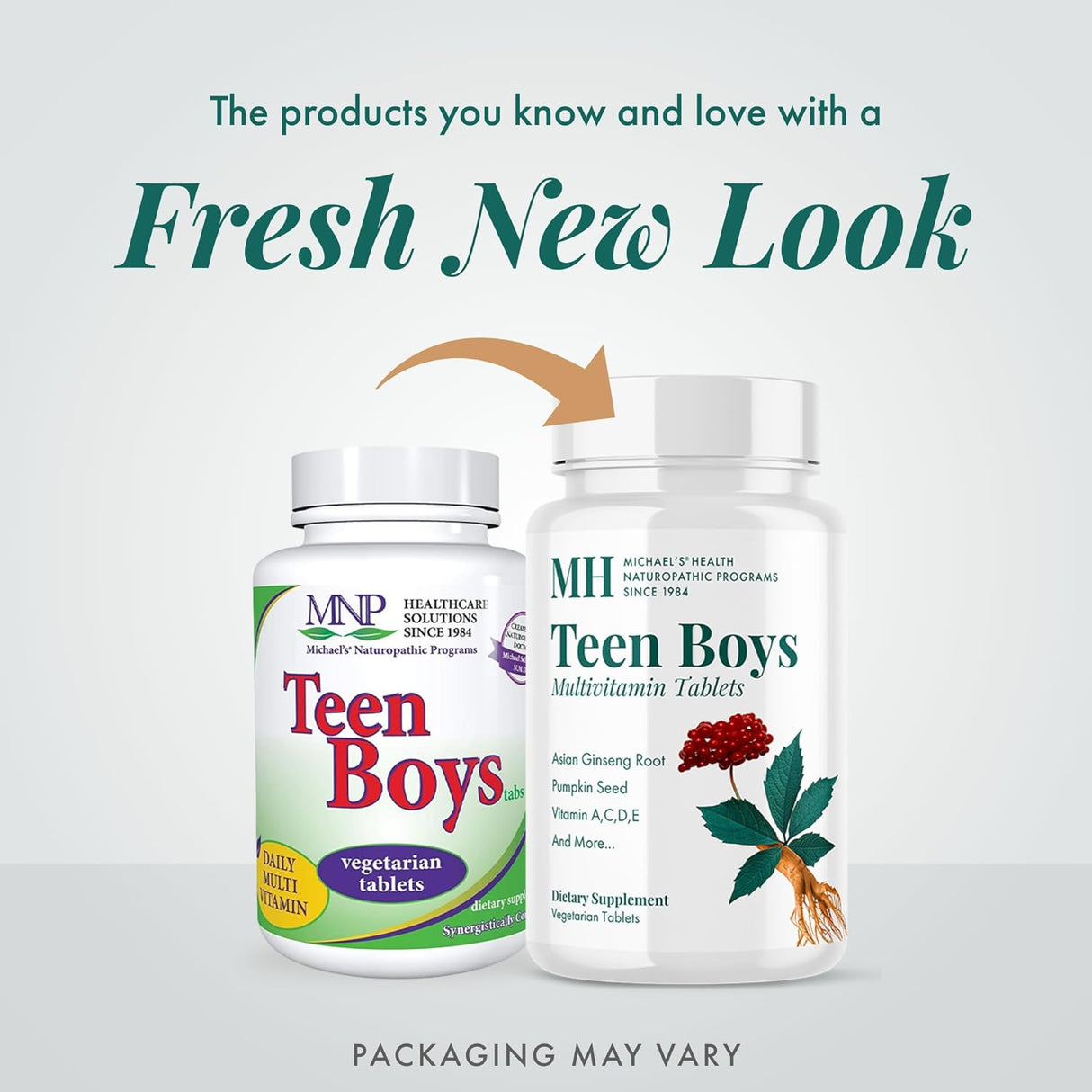 Suplemento Health Naturopathic Programs Teen Boys 60 tab