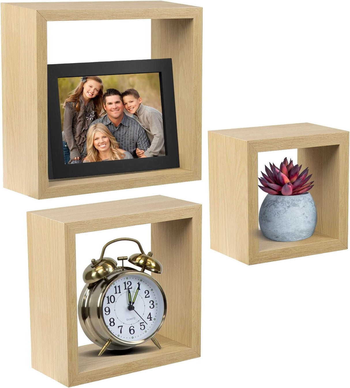 Estanterías flotantes Sorbus - Cubos decorativos para pared