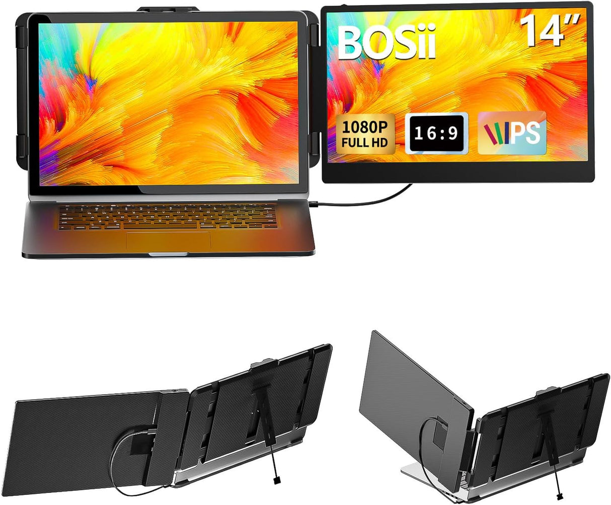 Monitor Extensor Portátil 14 FHD 1080P para Laptop