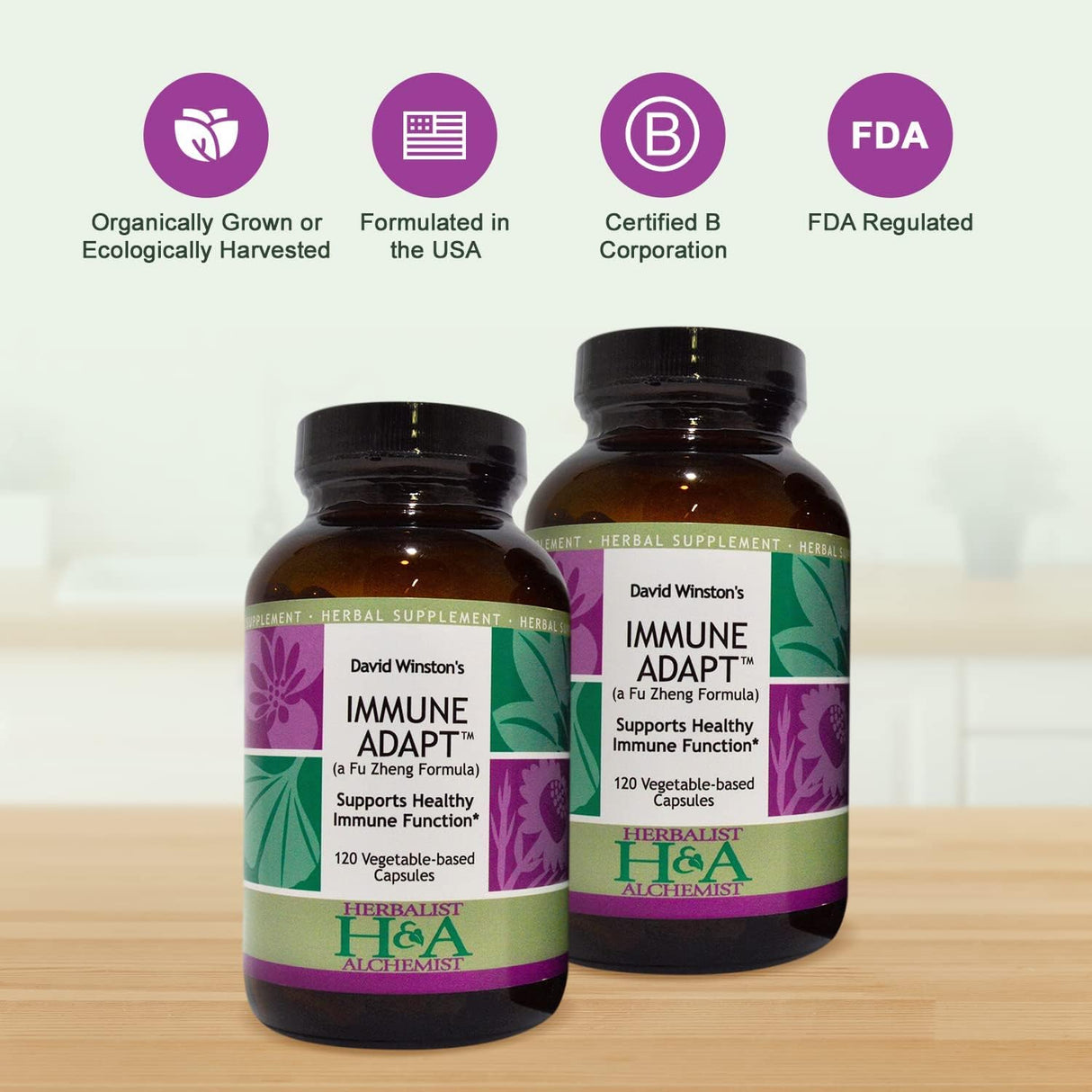 Suplemento Herbalist & Alchemist David Winston paquete de 2