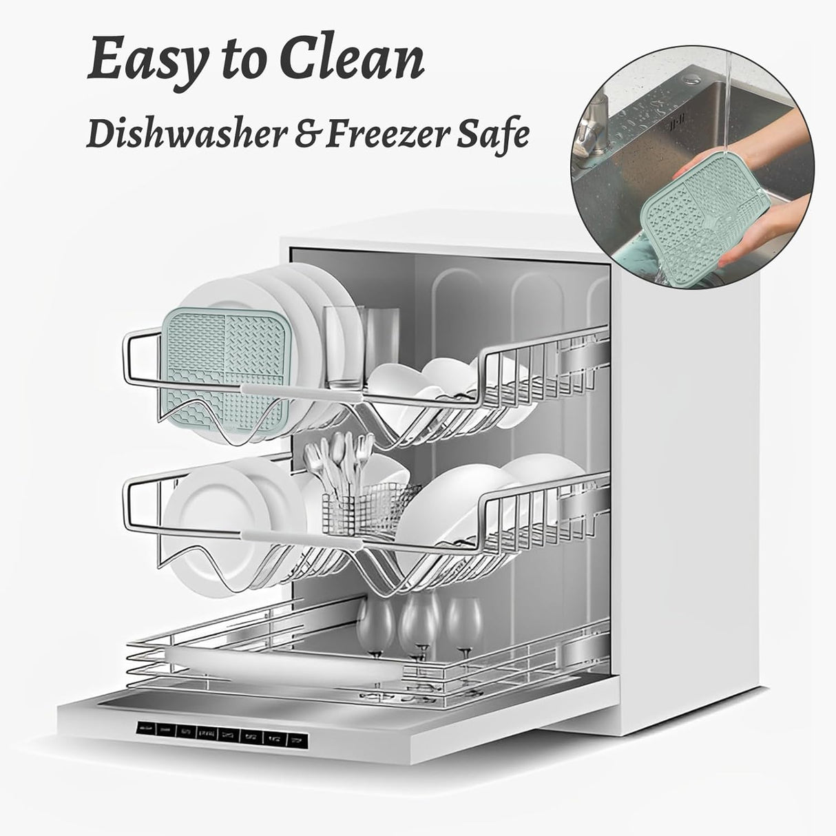 Alfombrilla grande para lamer perros 2 piezas