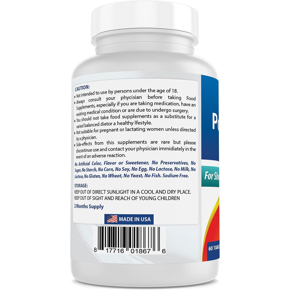 Suplemento Yoduro de potasio 65 mg dietético 60 tabletas