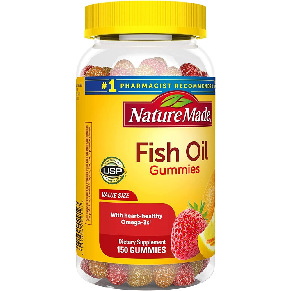 Suplemento Gomitas de aceite de pescado Omega 3 150 unid
