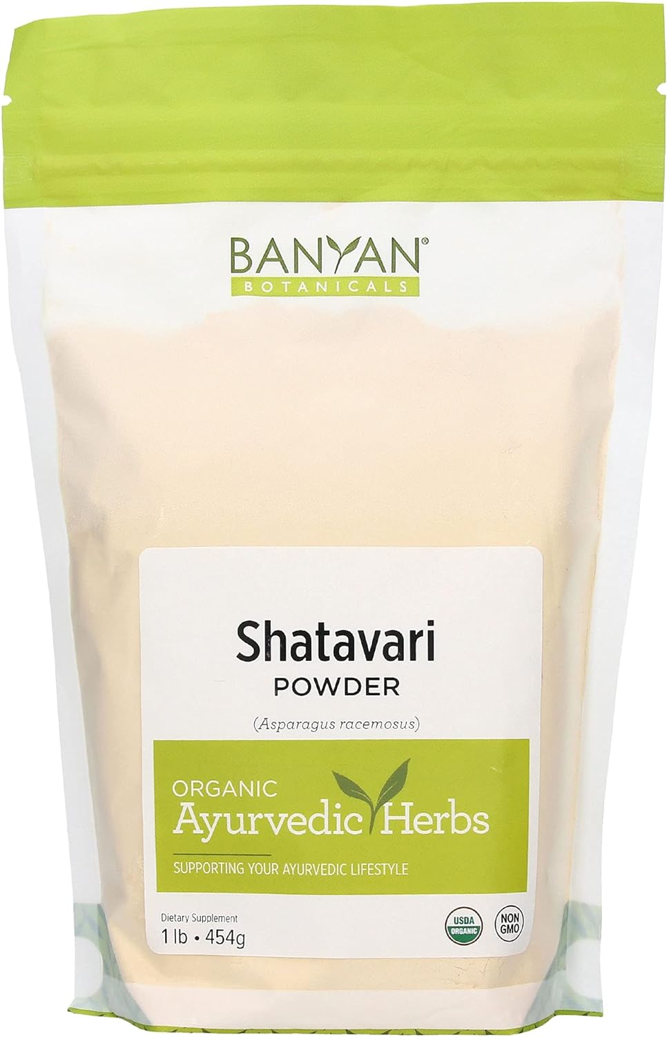 Banyan Botanicals polvo de Asparagus racemosus orgánico USDA