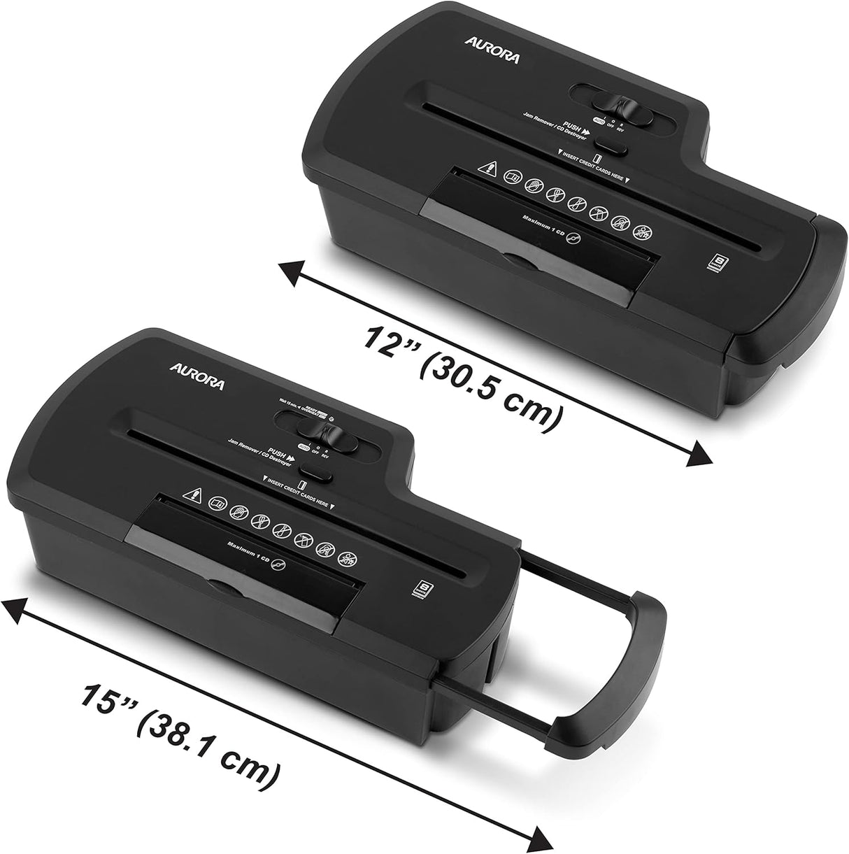 Aurora Destructora de Papel 8 Hojas Sin Papelera