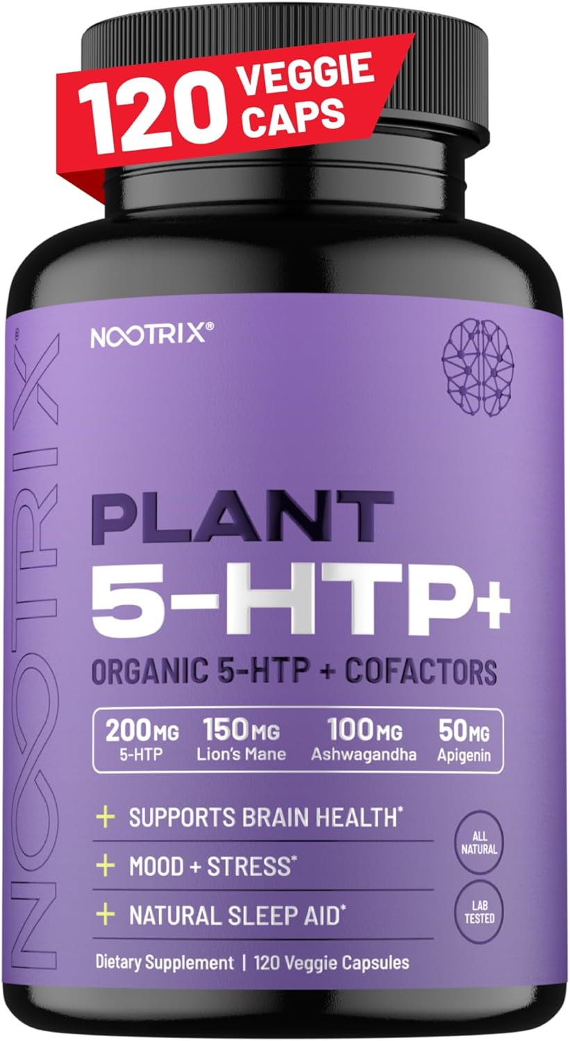 Suplemento 5 HTP+ Cofactor, Salud Mental y Sueño, 120 Caps