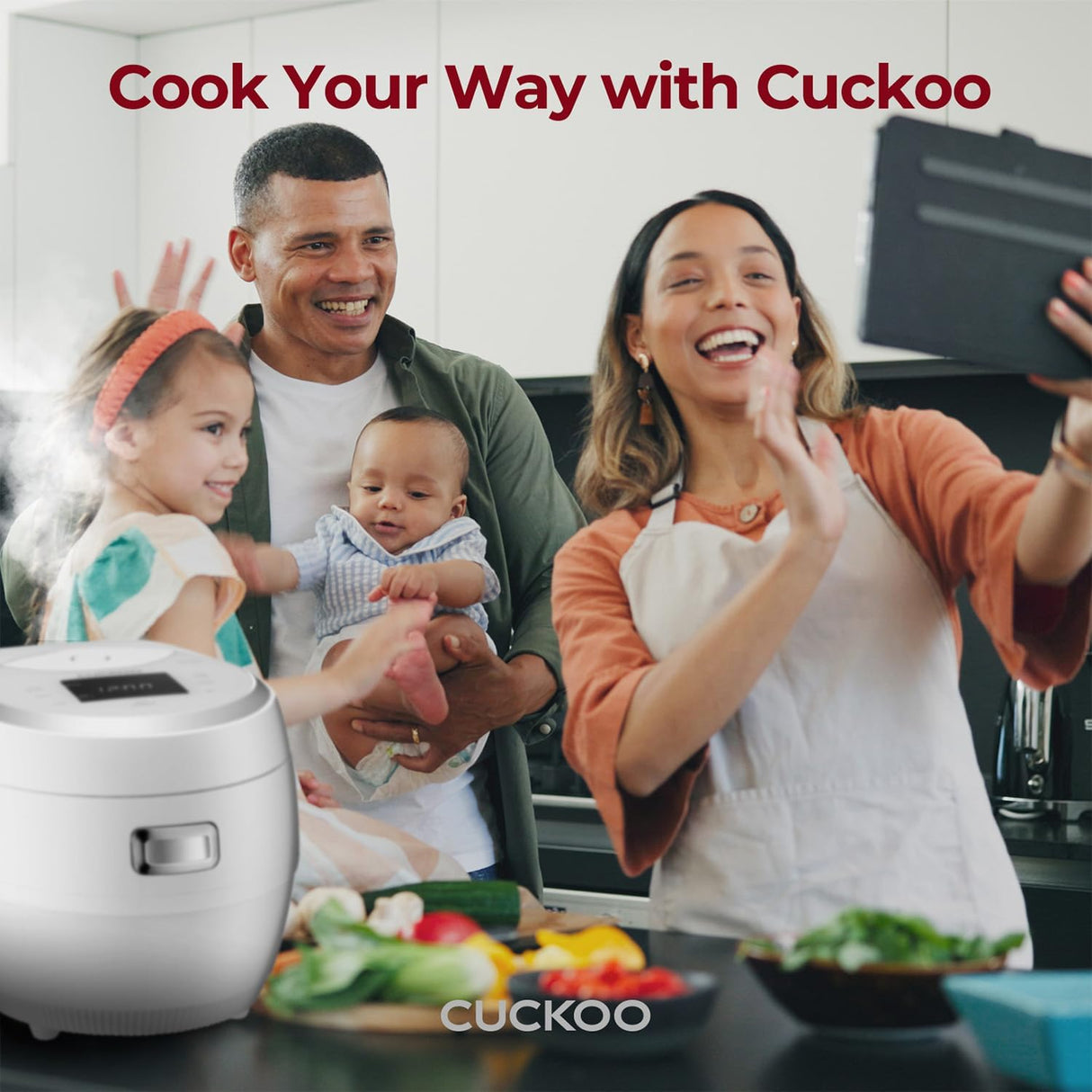 Cocedor de arroz CUCKOO 10 tazas, 16 menús, modelo CR-1020F