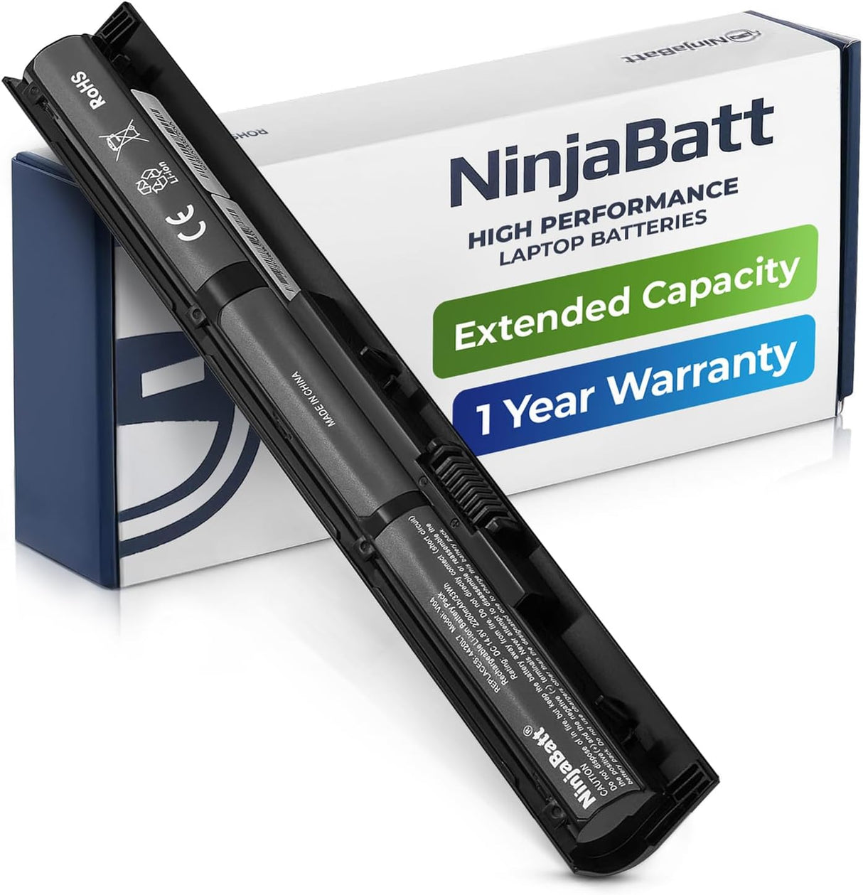 Batería de HP 756743-001 de 4 celdas/2200mAh VI04 NinjaBatt