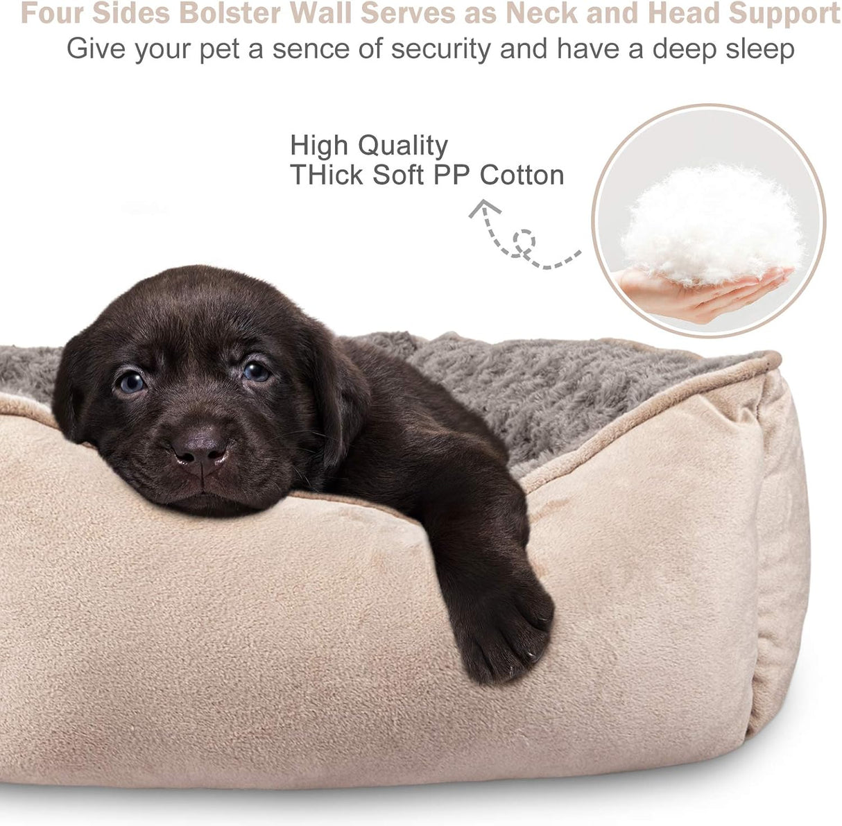 Cama para perros JOEJOY, ortopédica, lavable, tamaño múltiple
