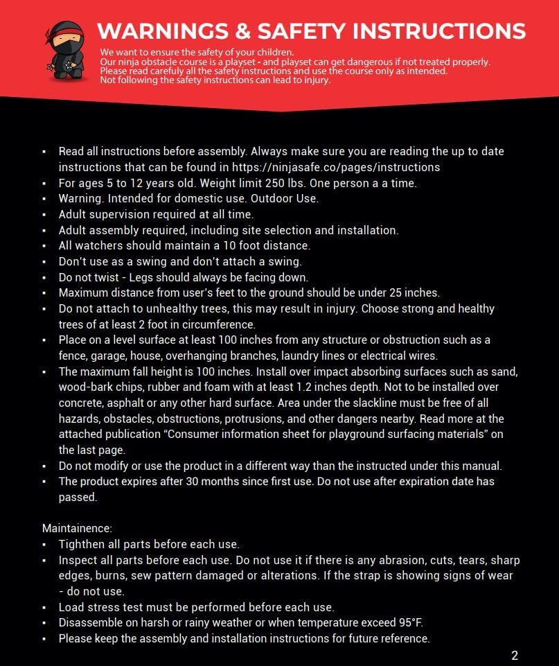 Curso de Obstáculos Ninja para Niños - Equipo Outdoor Warrior