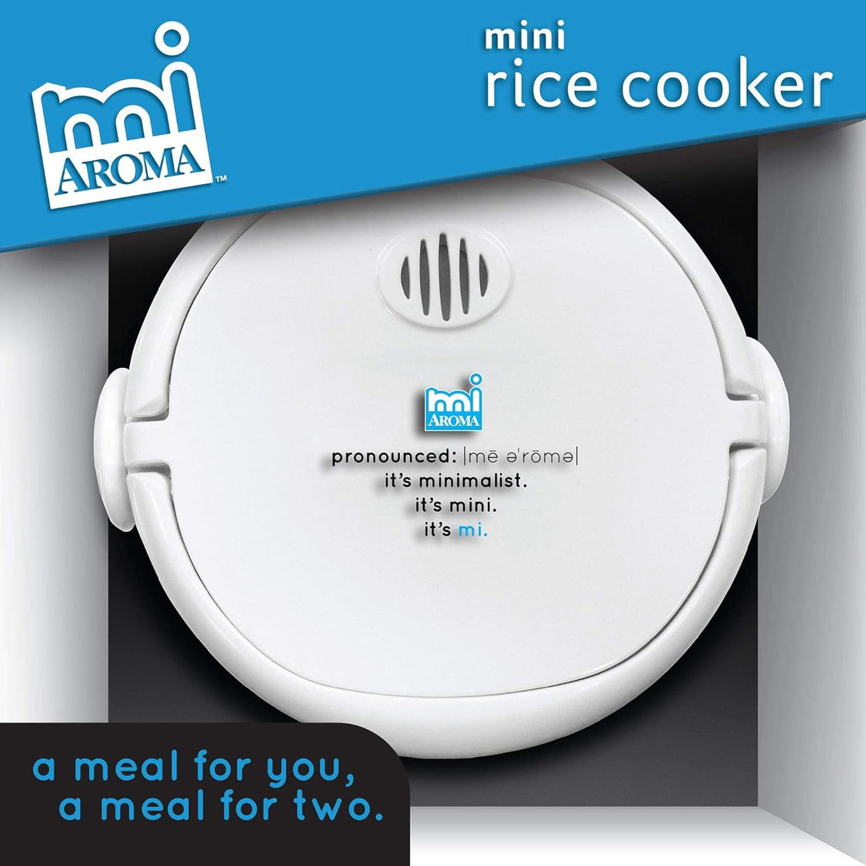 Arrocera Mini Digital 3 Tazas Aroma MRC-903D, Cocción Fresca