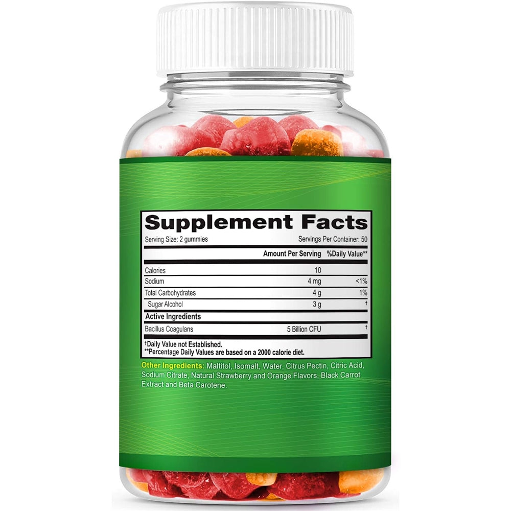 Suplemento Gomitas probióticas para adultos y niños Max
