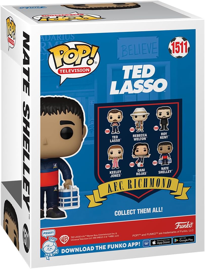 Funko Pop! TV: Ted Lasso - Nate Shelley con Agua