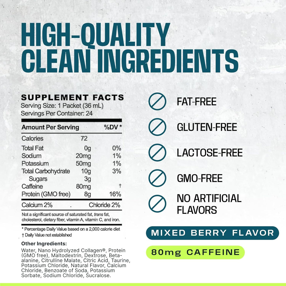Frog Fuel Shot Energizante: 80mg Cafeína, 1500mg Beta Alanina