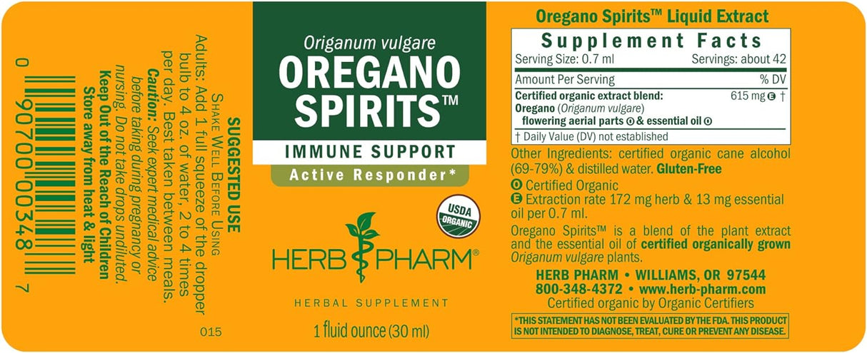 Suplemento Extracto y Aceite de Orégano Apoyo Inmunológico