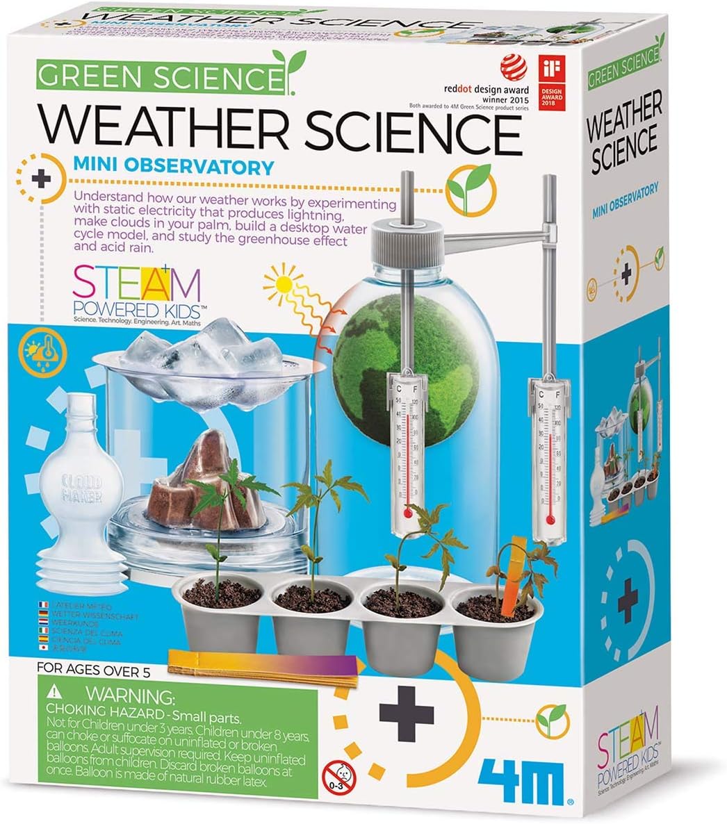 Kit de Ciencia del Clima Toysmith, Actividad STEM, 8 años+