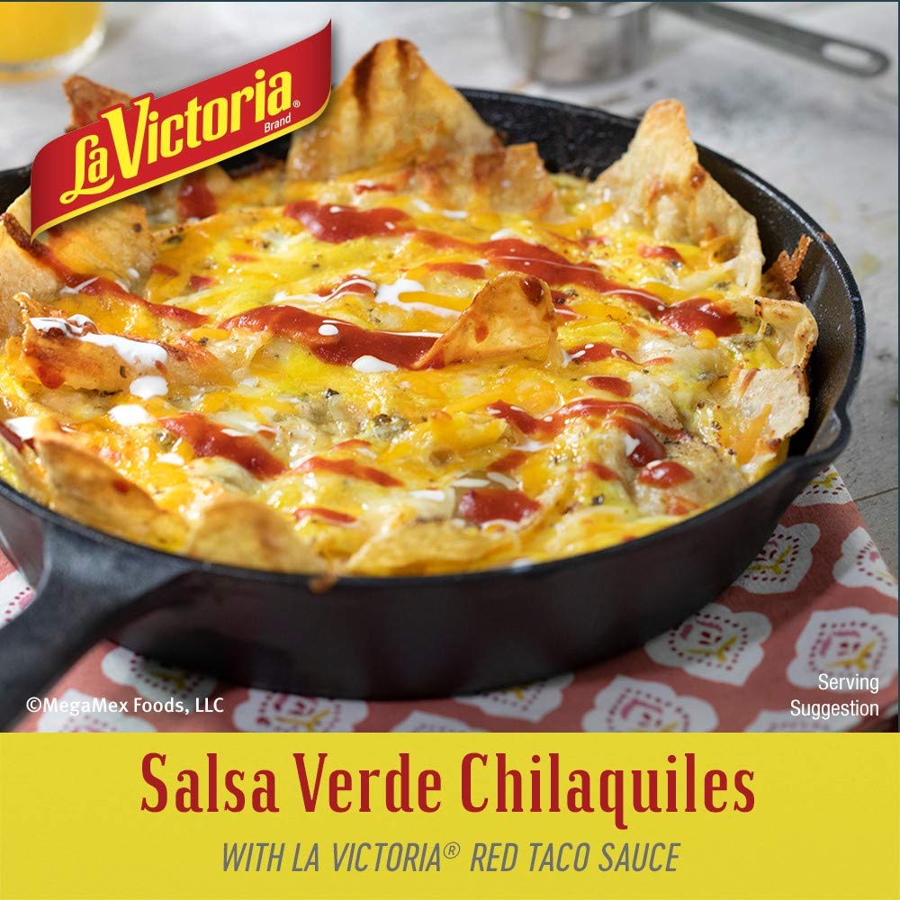 Salsa Roja Suave La Victoria, 15 Oz, Salsa Mexicana Auténtica