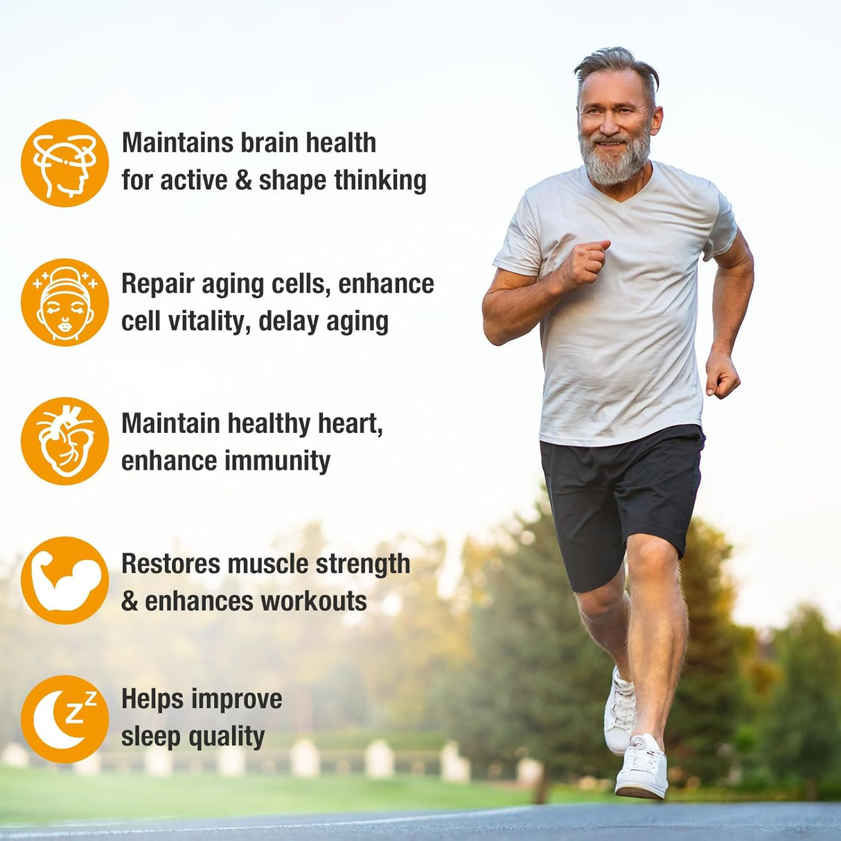 Suplemento NAD+ - Nicotinamida Ribósido y Resveratrol 900mg