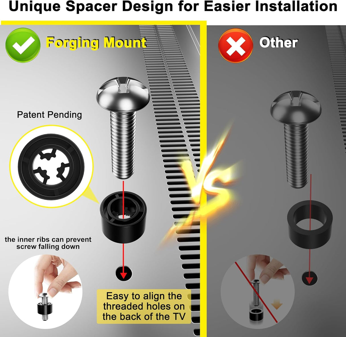 Soporte de TV Articulado FORGING MOUNT 42 para 37-80 TV