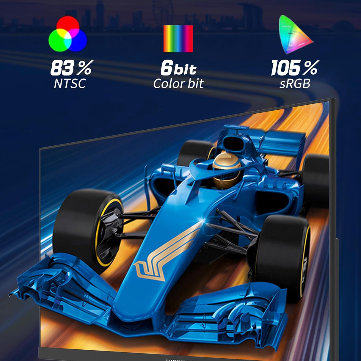 Monitor Gaming 24 - 165Hz, 1ms, FHD, HDR10, Freesync, VESA