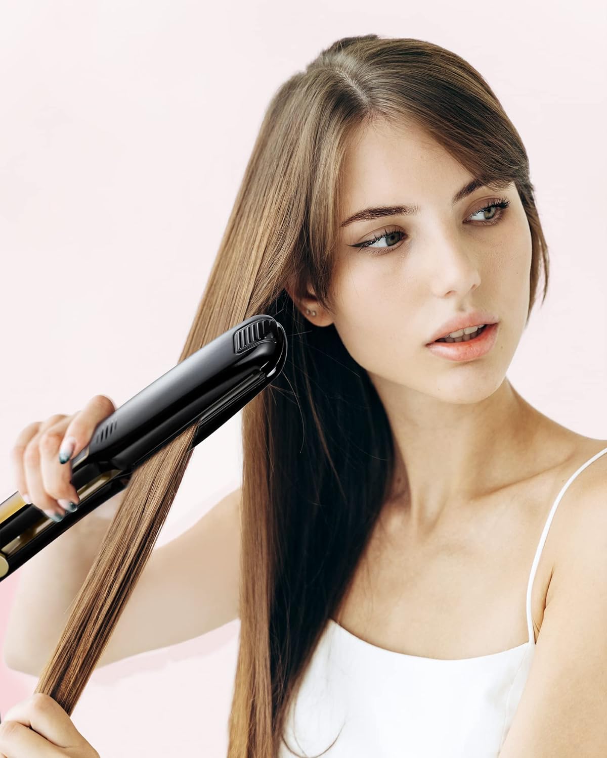 Plancha plana de titanio de 1.75 pulgadas de ancho