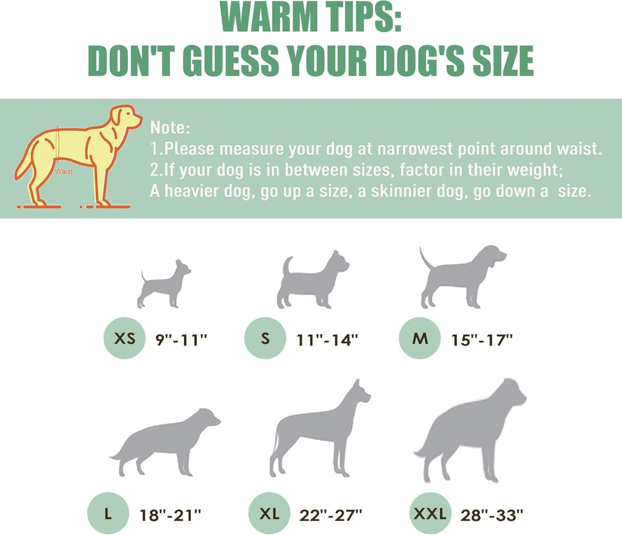 wegreeco Pañales lavables para el vientre para perros machos