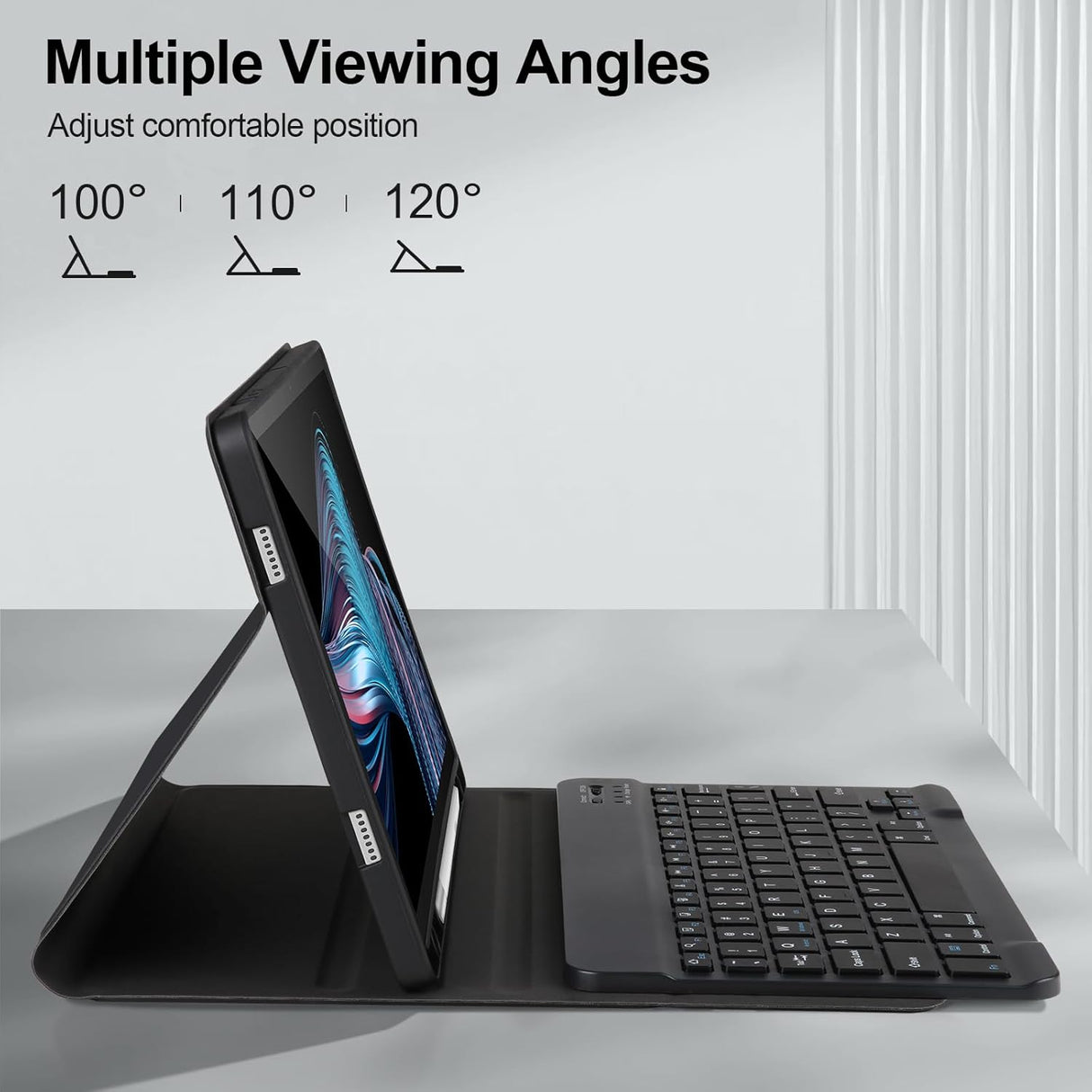 Funda con Teclado para Samsung Galaxy Tab A9+/Plus 11 2023