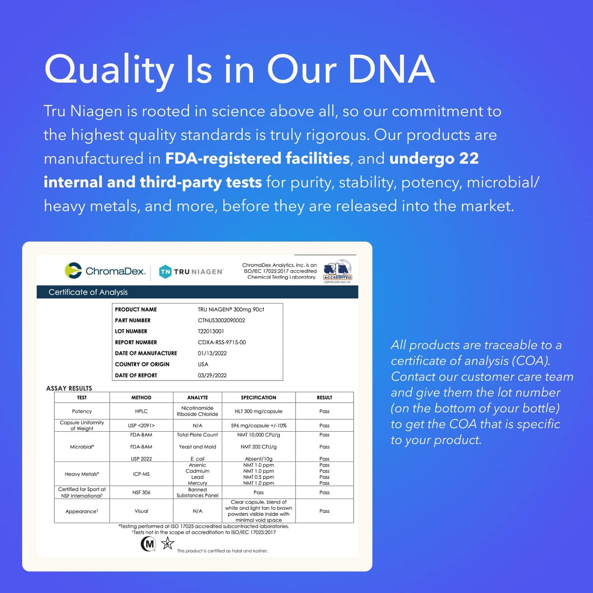 Suplemento de refuerzo NAD+ patentado ganador de múltiples