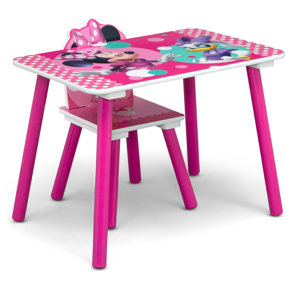 Juego de mesa 3 piezas de Disney Minnie Mouse para niños