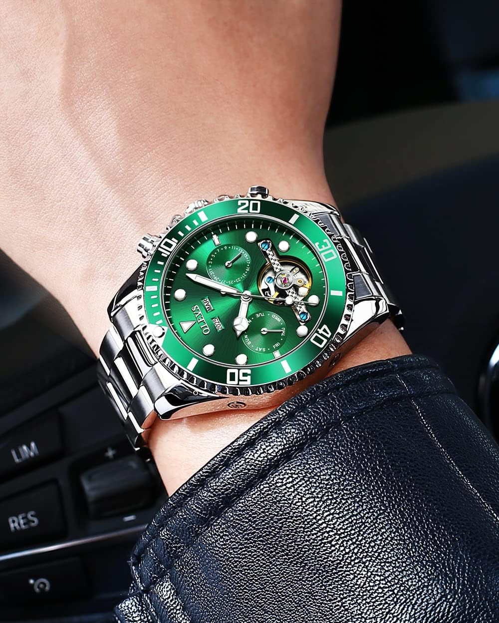 Relojes para hombre automáticos de lujo analógicos Timex