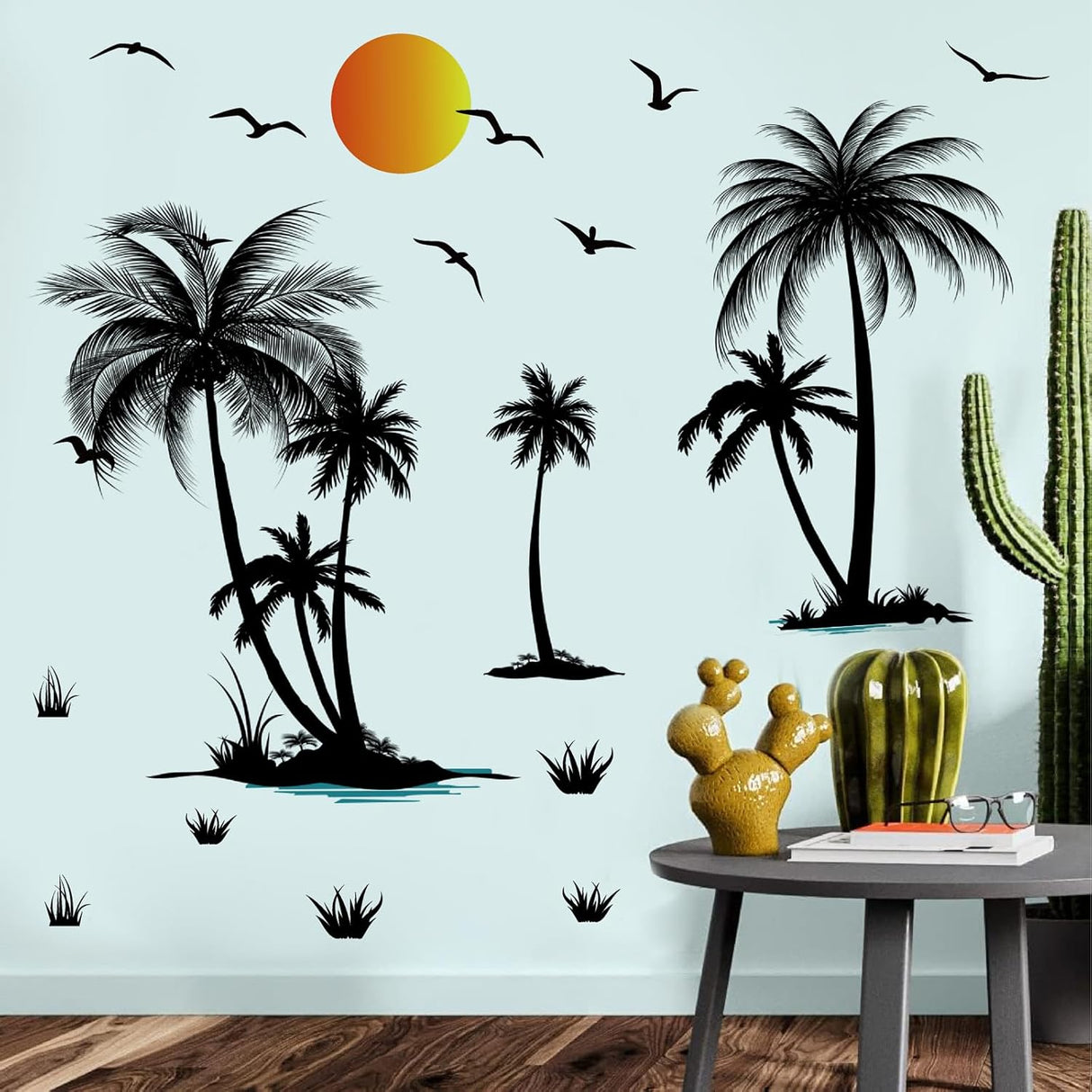 Vinilos Decorativos de Palmera Tropical - Murales para Paredes