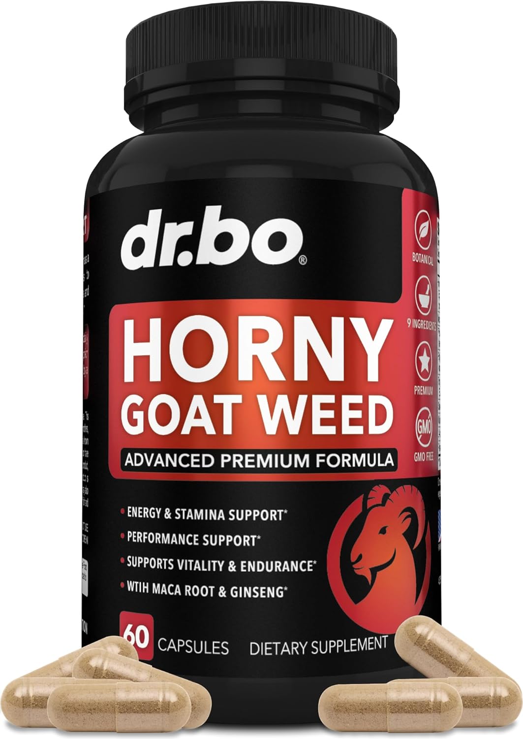 Horny Goat Weed Extra Max 1590mg - Male Enhancement & Stamina