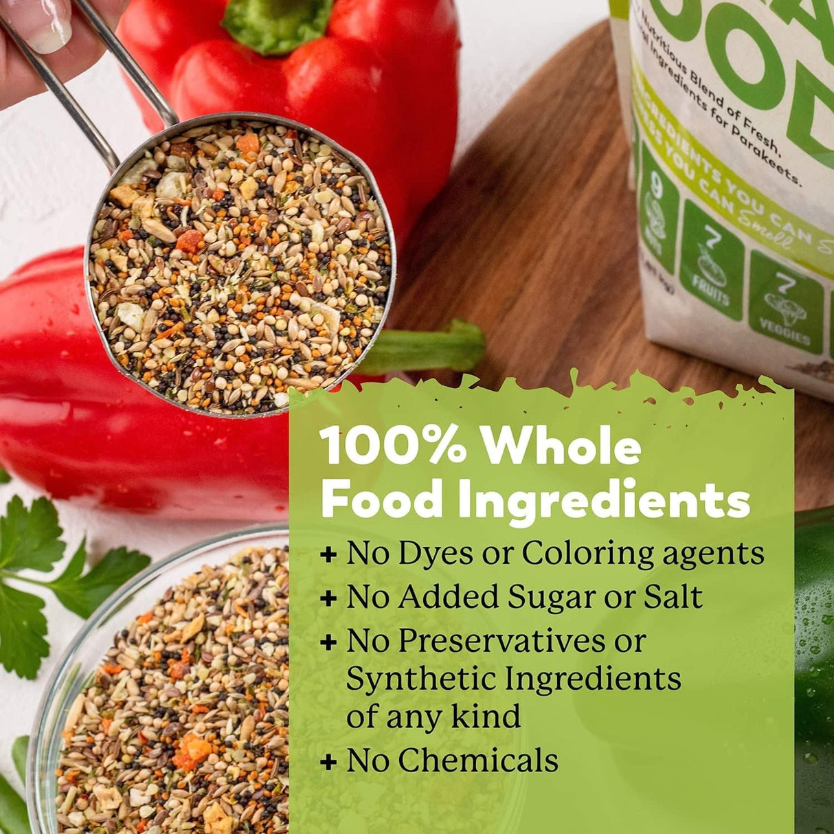 Alimento para aves para aves