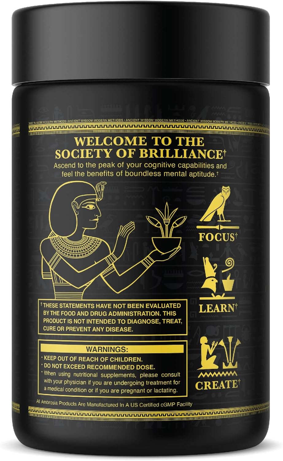 Cápsulas Ambrosia Mental Jewels - Mejora Cognitiva y Memoria