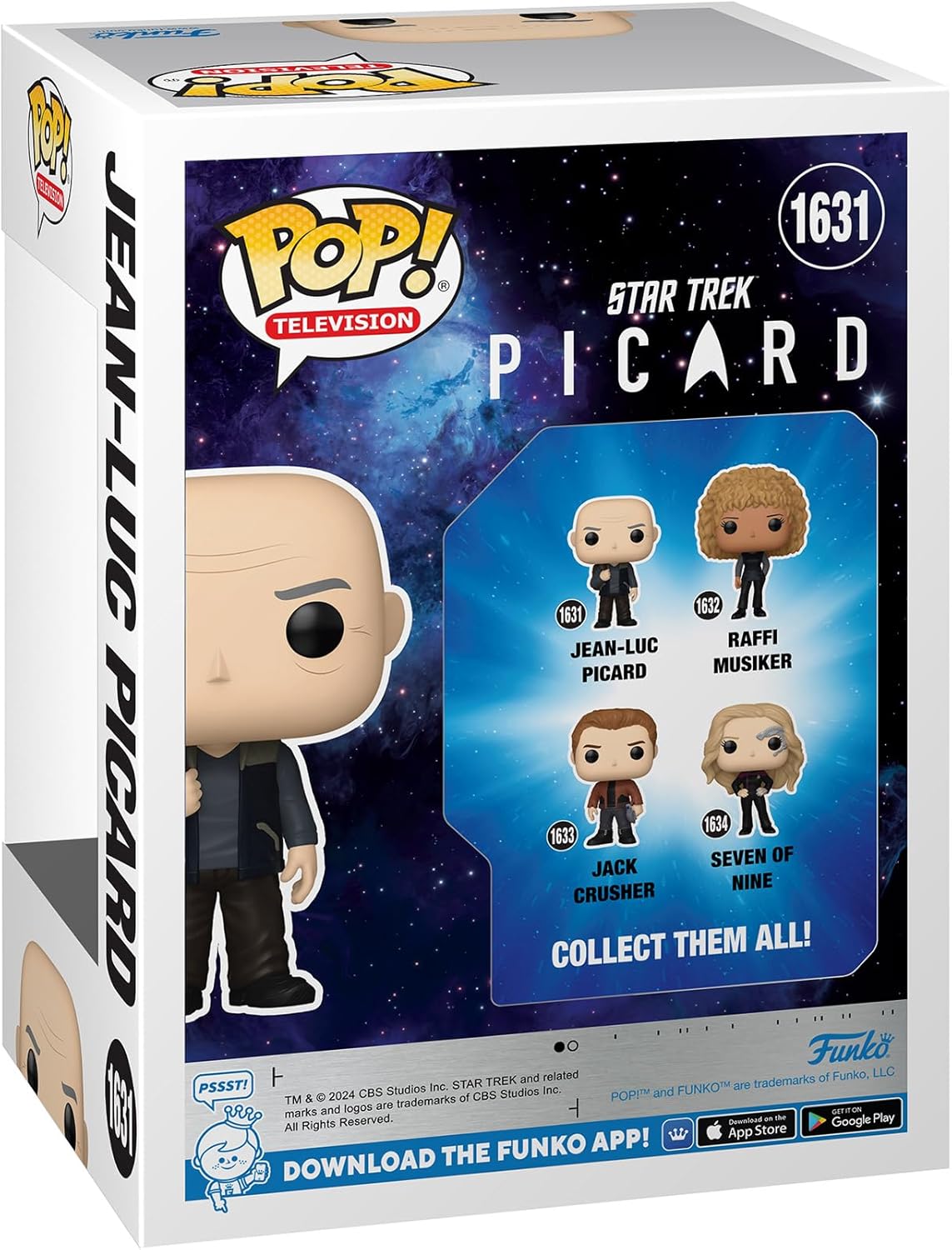 Figurita Coleccionable Jean-Luc Picard - Funko POP - Star Trek