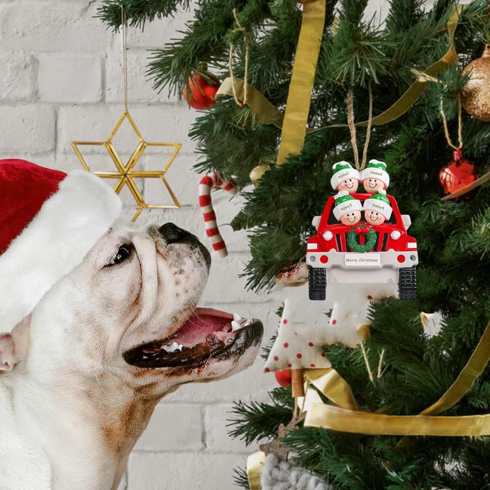 Adornos Navideños Personalizados Jewelstruck para Familias 2024