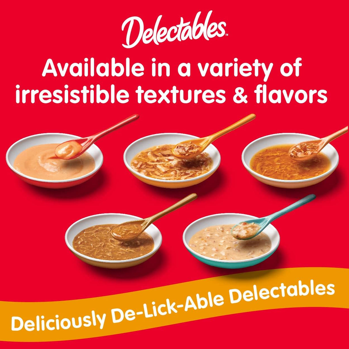 Delectables Bisque Lickable Gato, Variedad 12 Cuentos
