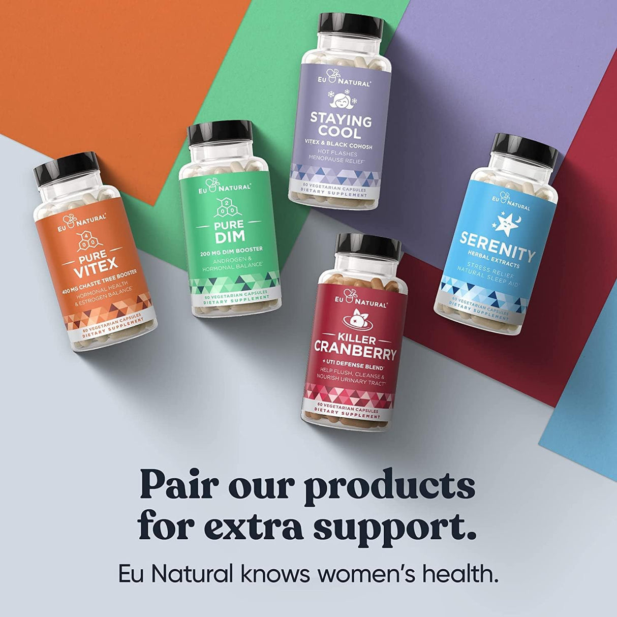 Suplemento Apoyo natural del síndrome premenstrual Eu Natural