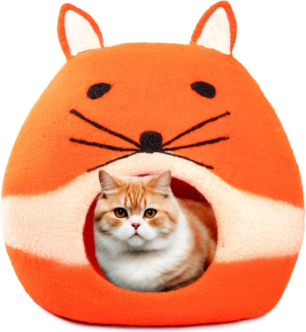 Cueva de Gato de Lana Merino, Woolygon, Eco-Friendly, Sloth