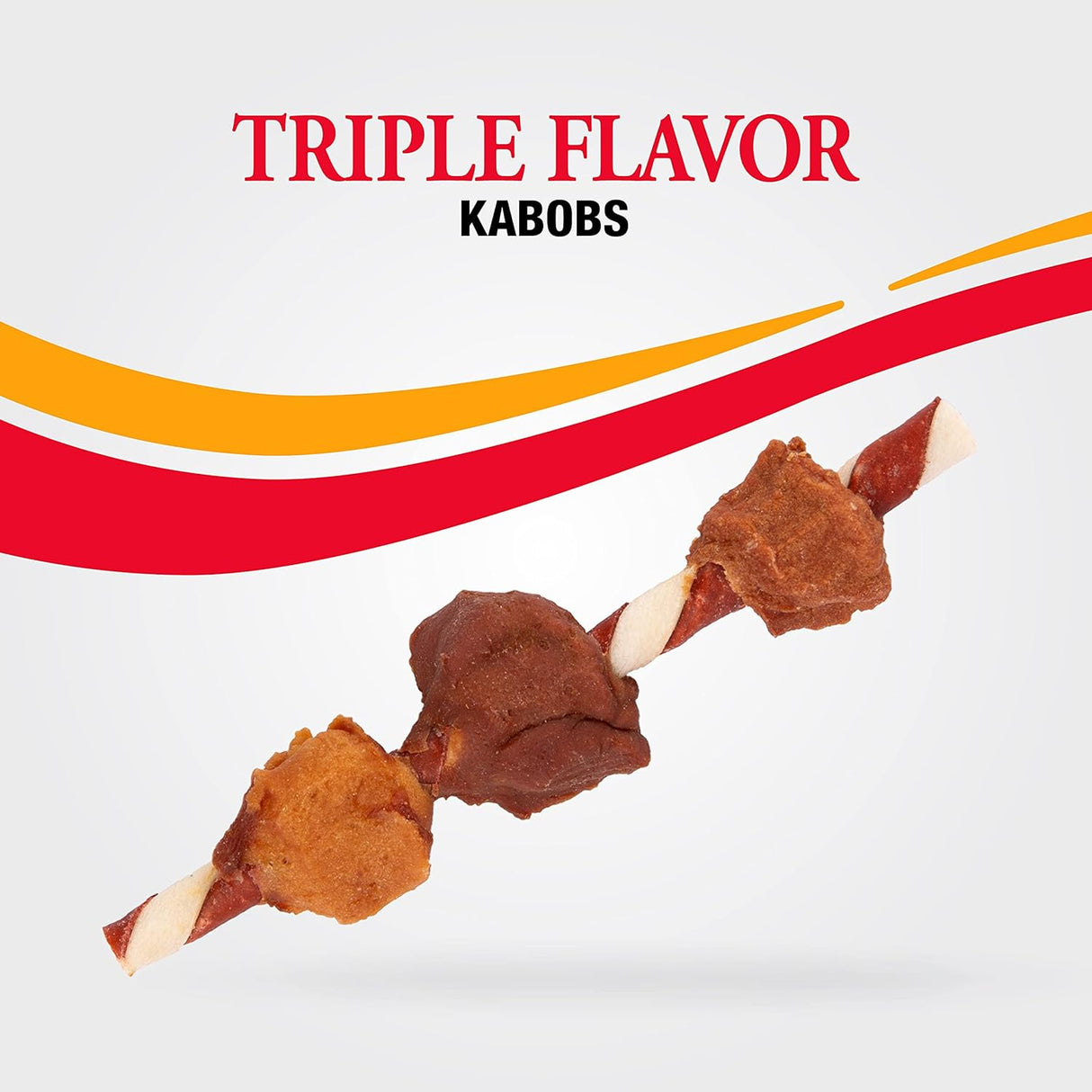 Kabobs de Rawhide Triple Sabor para Perros Good'N'Fun 1.5 lb
