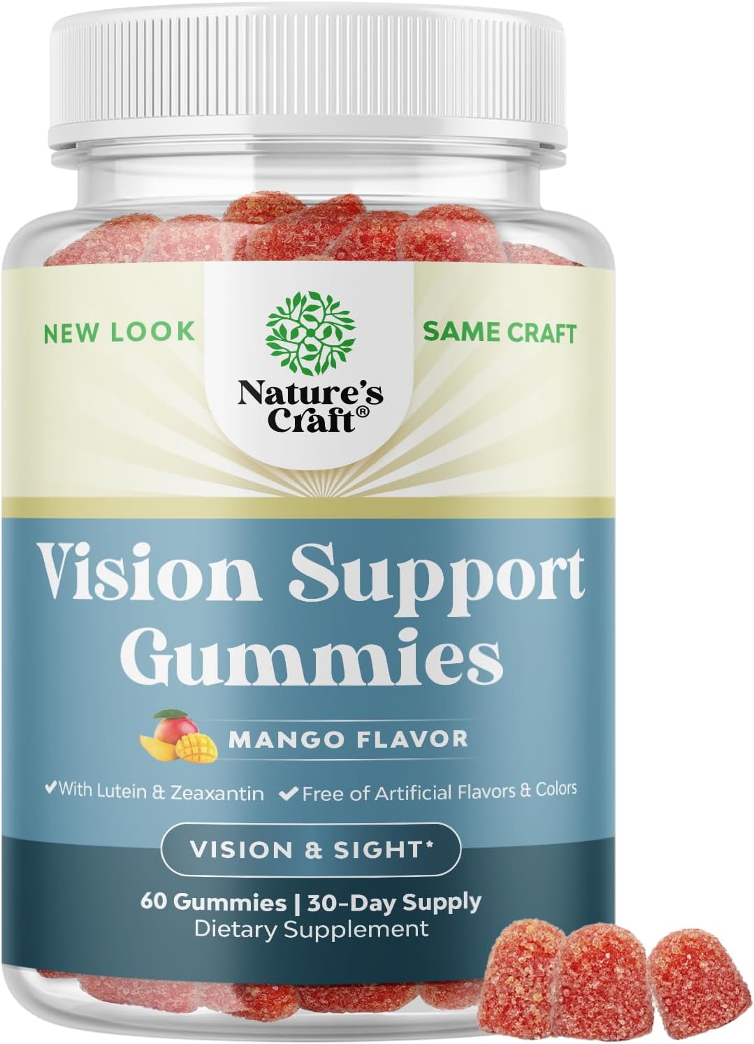 Suplemento Gomitas de luteína para adultos de luteína ocular