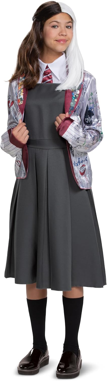 Disfraz Estella Cruella, Disney, escolar, película Cruella