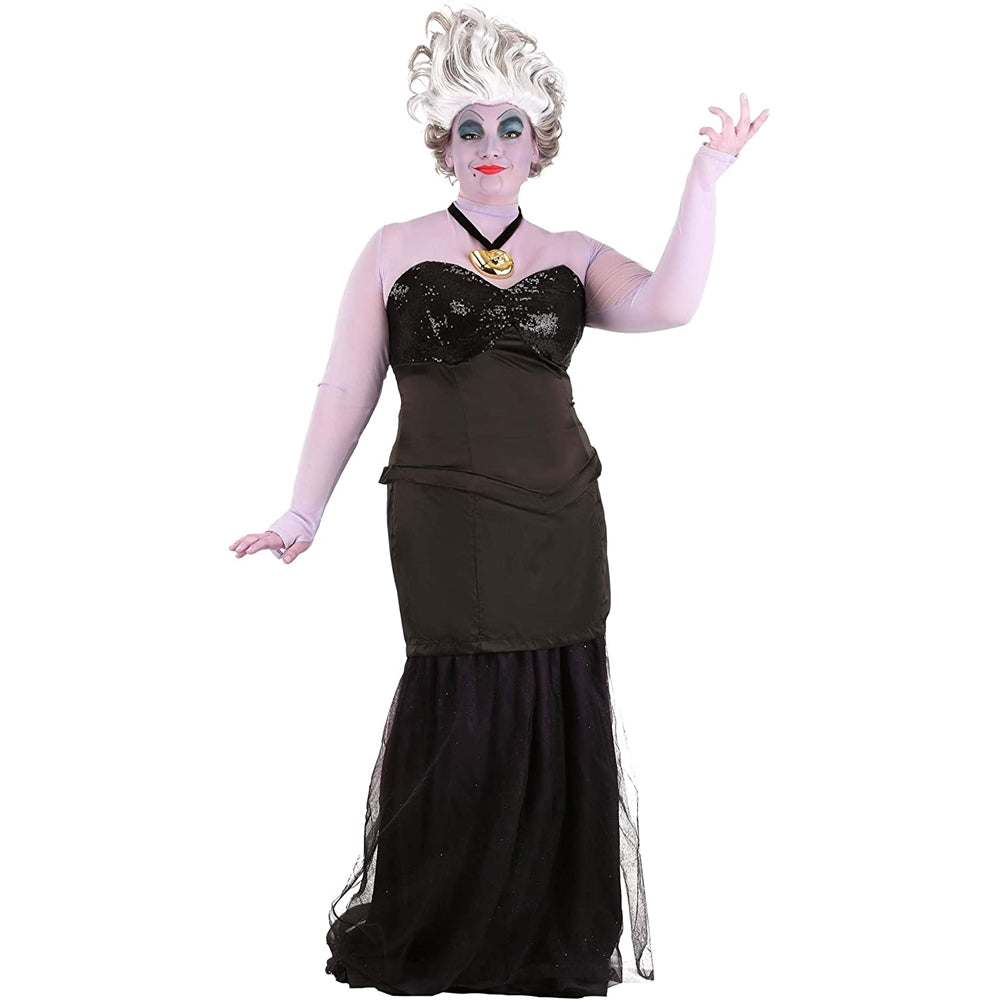Disfraz de Ursula de sirena de talla 2x para mujer
