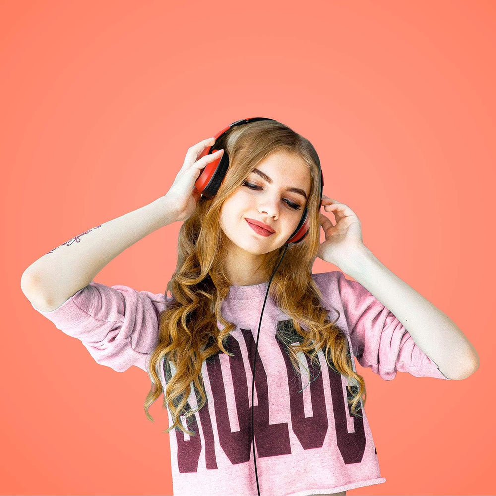 Auriculares LORELEI X6 con micrófono, ligeros y portátiles