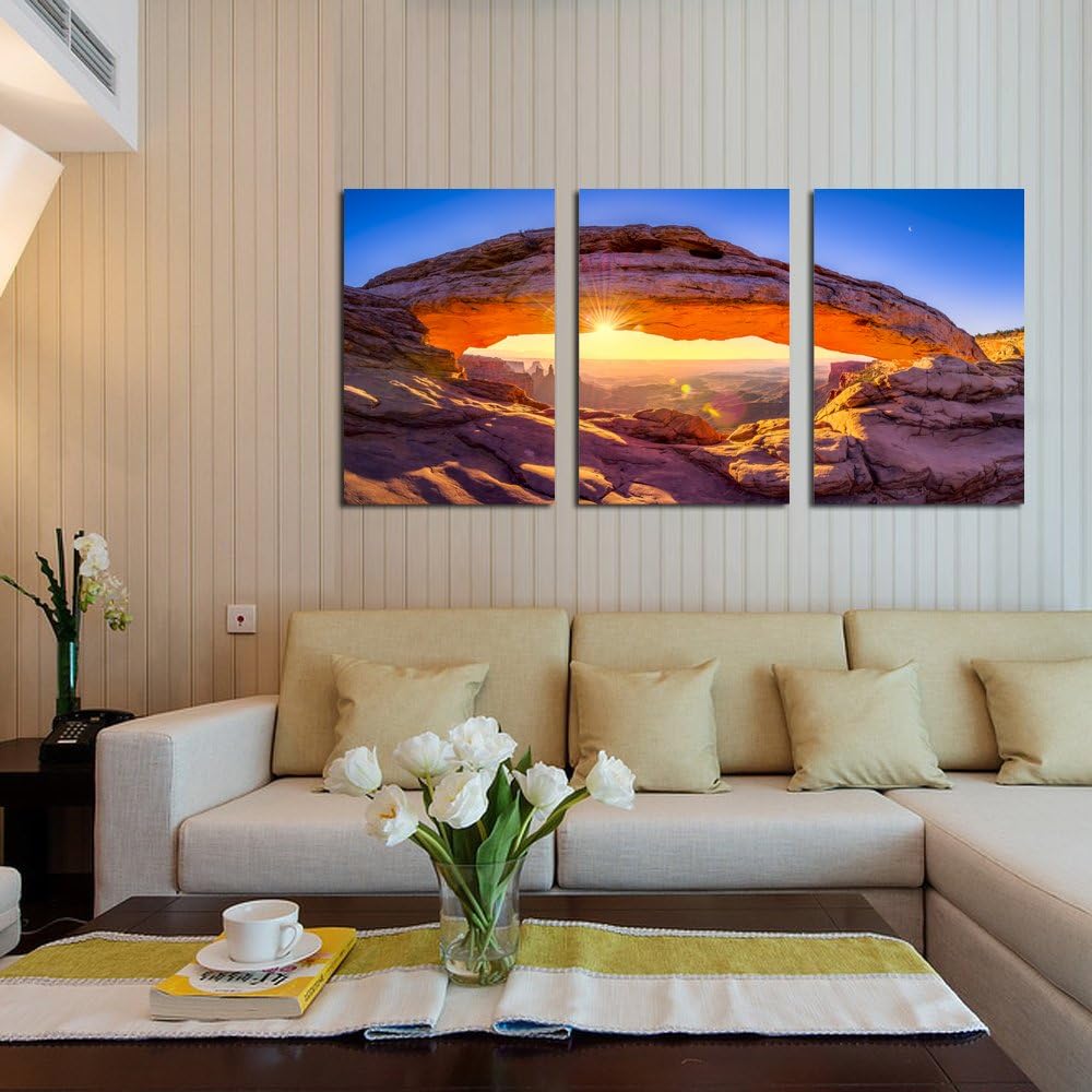 Impresión fotográfica de 3 paneles del Parque Nacional Canyonlands