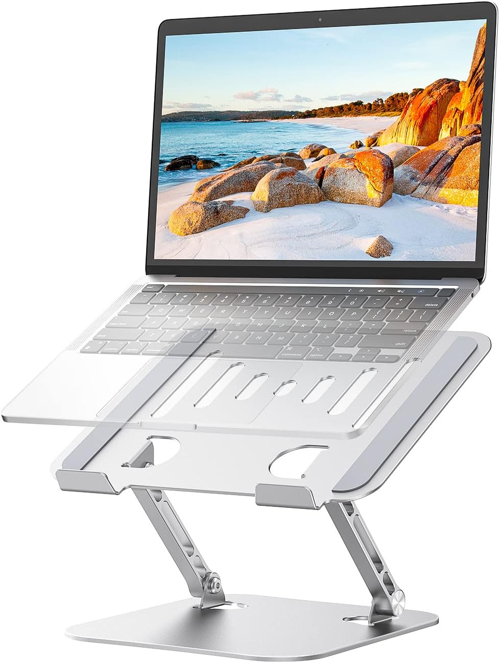 Soporte ergonómico de aluminio para computadora 03 JUANWE