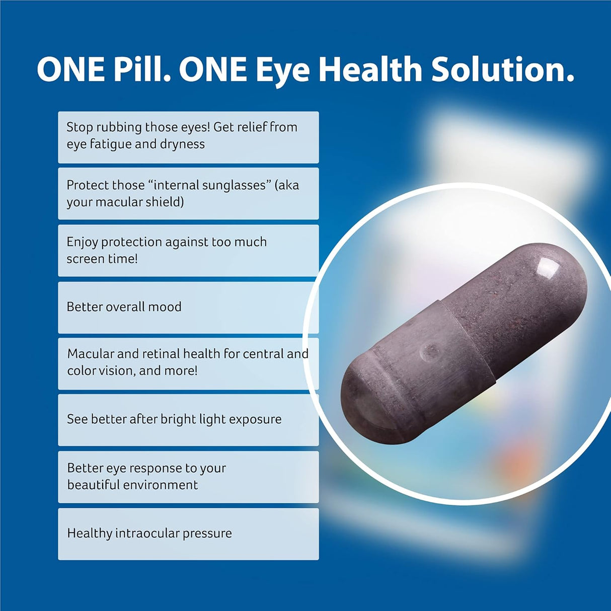 Whitaker Esenciales Ultra, soporte ocular, una diaria, Macula & Retina