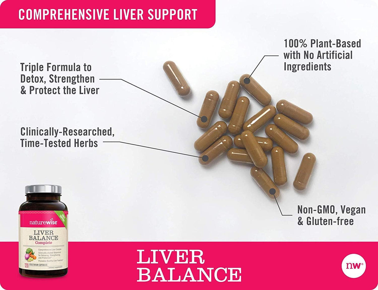 Suplemento de limpieza de desintoxicación del hígado