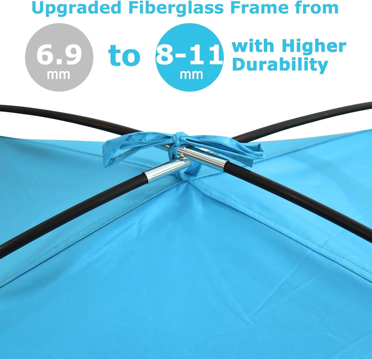 Tienda de Playa UPF 50+, Ligera y Fácil de Montar